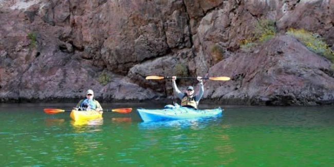 Kayaking Black Canyon with Four Season Guides