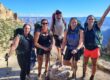 hikers with hiking tour