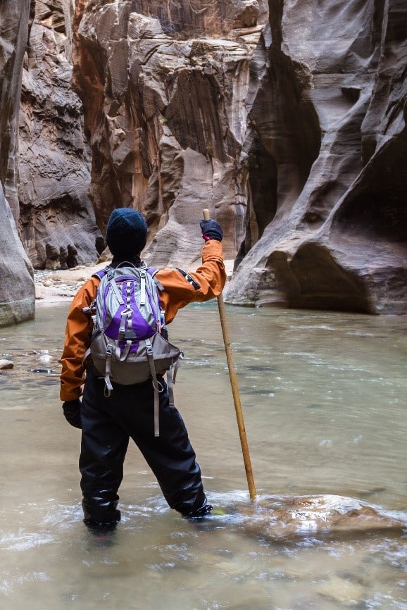 the narrows in zion